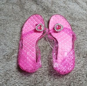 NWT Ladies Glitter Jelly Sandals